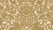 Carta da parati in vinile flocculata Castello Architects Carta Ornamenti Crema Marrone 832