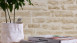 Carta da parati in vinile Best of Wood'n Stone 2a edizione A.S. Création muro in pietra beige crema 802