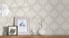 Carta da parati in stile country Di Seta Architects Carta ornamenti in stile country beige marrone 652