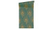 Carta da parati in vinile Absolutely Chic Architects Carta Retro Peacock Feathers Metallic Green Brown 714