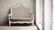 Carta da parati in vinile Absolutely Chic Architects Carta Retro Architetti Piume di pavone beige grigio metallizzato 717