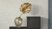 Carta da parati in vinile Absolutely Chic Architects Paper Modern Nature Metallic Cream White 727
