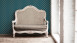 Carta da parati in vinile Absolutely Chic Architects Carta Retro Blu Grigio Beige 734