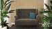 Carta da parati in vinile Absolutely Chic Architects Paper Modern Plain Colours Beige Brown Metallic 745