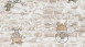 Ragazzi e ragazze 6 A.S. Création carta da parati per bambini carta da parati per bambini figure murali in pietra beige grigio grigio nero 873