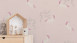 Carta da parati in vinile Boys & Girls 6 A.S. Création carta da parati per bambini unicorni rosa metallizzato bianco 893