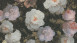 Carta da parati in vinile rosa vintage fiori classici e immagini della natura Storia dell'arte 505