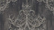 Carta da parati Mata Hari immagini grigio barocco 964