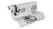 carta da parati di carta per ragazzi e ragazze 6 A.S. Création carta da parati moderna per bambini teenie big city metallizzato nero bianco 011