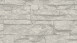 Carta da parati in vinile Best of Wood'n Stone 2a edizione A.S. Création muro in pietra grigio bianco 116