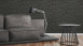 Carta da parati in vinile Best of Wood'n Stone 2a edizione A.S. Création muro di pietra grigio nero 123