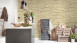 Carta da parati in vinile Best of Wood'n Stone 2a edizione A.S. Création parete in pietra beige crema 130