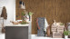 Carta da parati in vinile Best of Wood'n Stone 2a edizione A.S. Création muro in legno stile country marrone 823