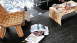 Pavimento di design MEISTER - MeisterDesign comfort DB600S Black Lava 7323