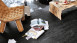 Pavimento di design MEISTER - MeisterDesign flex DB400 Black Lava 7323