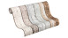 Carta da parati in vinile Best of Wood'n Stone 2a edizione A.S. Création muro in legno stile country beige blu marrone 039