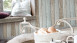 Carta da parati in vinile Best of Wood'n Stone 2a edizione A.S. Création muro in legno stile country beige blu marrone 039