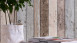 Carta da parati in vinile Best of Wood'n Stone 2a edizione A.S. Création muro in legno stile country beige blu marrone 039