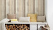 Carta da parati in vinile Best of Wood'n Stone 2a edizione A.S. Création muro in legno stile country beige marrone bianco 110