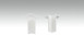 Autoadesivo per battiscopa ad angolo interno F100201M Modern White 18 x 50 mm - 4pz.