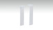 Pezzo di collegamento autoadesivo per battiscopa F100202M Bianco moderno 18 x 80 mm