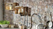 Carta da parati in vinile Best of Wood'n Stone 2a edizione A.S. Création muro in pietra beige marrone grigio 316