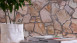 Carta da parati in vinile Best of Wood'n Stone 2a edizione A.S. Création muro in pietra beige marrone grigio 316