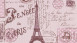 Ragazzi e ragazze 6 A.S. Création carta da parati per bambini Parigi marrone rosso porpora 302