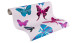 Ragazzi e ragazze 6 A.S. Création carta da parati per bambini farfalle blu blu nero viola 342