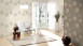 Carta da parati in vinile Best of non-woven A.S. Création stile country beige crema metallizzato 912