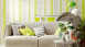 Carta da parati in vinile Best of Wood'n Stone 2a edizione A.S. Création Modern Yellow Grey Green 251