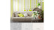 Carta da parati in vinile Best of Wood'n Stone 2a edizione A.S. Création Modern Yellow Grey Green 251