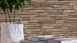 Carta da parati in vinile Best of Wood'n Stone 2a edizione A.S. Création muro in pietra beige marrone 332