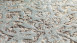 tappeto planeo - damasco 8067 grigio / menta