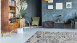 tappeto planeo - Fiume 120 grigio / nero