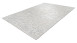 tappeto planeo - finitura 100 bianco / argento