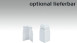 battiscopa planeo Alt Berlin bianco 18 x 60mm