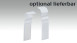 battiscopa planeo Alt Berlin bianco 18 x 60mm