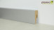 planeo Alu-Design battiscopa 18 x 50mm Alu moderno