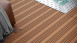 planeo SolidWood WPC decking set completo tavola piena - marrone chiaro francese/testurizzato