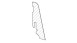 Battiscopa Haro rovere Contura crema / rovere italica naturale 19 x 58 mm