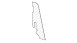 Battiscopa Haro frassino bianco chiaro 19 x 58 mm