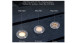 planeo illuminazione patio 12V - luce da incasso a LED Onyx30 R1 - 0,5W 4Lumen