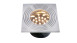 planeo illuminazione patio 12V - luce da incasso a LED Onyx60 R4 - 1W 23Lumen