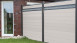 planeo Solid - Pannello di design per recinzioni da giardino Alu15 BiColor Bianco