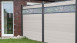 planeo Solid - Pannello di design per recinzioni da giardino Alu30 BiColor Bianco