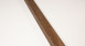 planeo WoodWall - Striscia di legno marrone - 2,4m