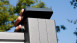 planeo Alumino post cap argento grigio 7x7cm