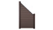 planeo Solid - recinzioni da giardino Bevelled Terra