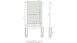 planeo recinzione solare set completo formato verticale 2061 mm di altezza x 2554 mm di larghezza grigio antracite per l'incasso nel calcestruzzo